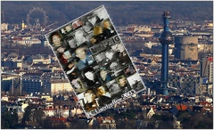 Postkarte von Leipzig